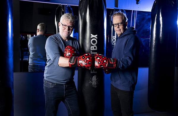 Jonas Moström & Arne Dahl boxas
